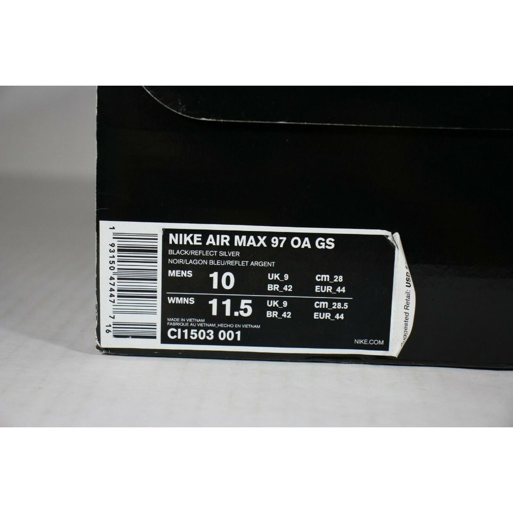 Nike Air Max 97 Neon Seoul CI1503 001 Mens 10 O200 - Picture 9 of 9